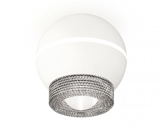 Фотография товара 'Ambrella XS1101030 Комплект накладного светильника SWH/CL'