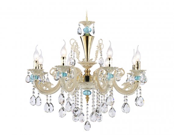 Фотография товара 'Ambrella TR4926 Подвесная люстра с хрусталем E14*8 max 40W D740*630'