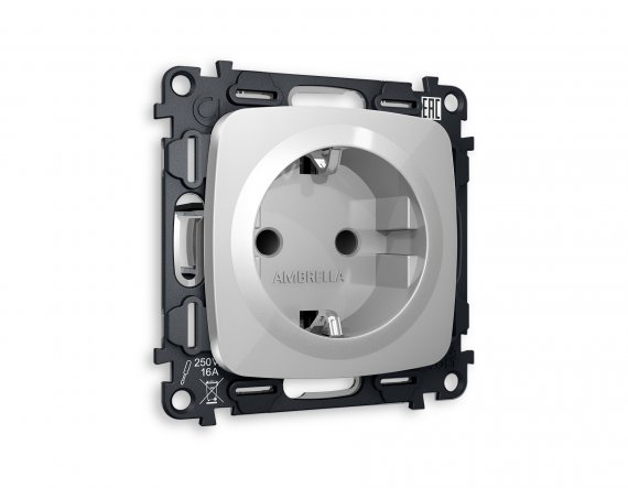 Фотография товара 'Ambrella MO407010 Комплект механизма электрической розетки OMEGA'