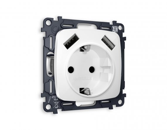 Фотография товара 'Ambrella MO109010 Комплект механизма электрической розетки OMEGA'