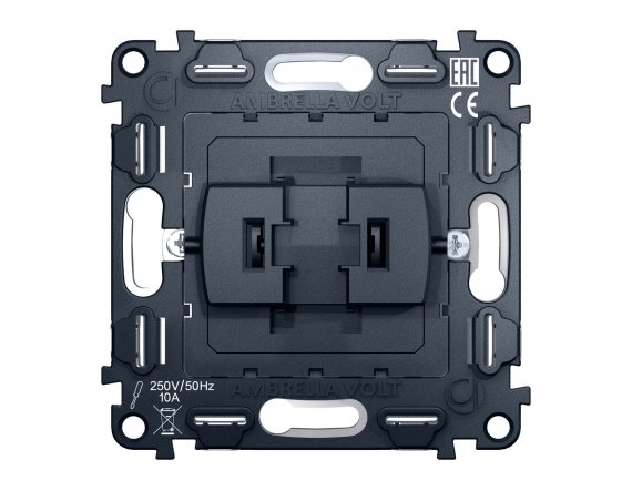 Фотография товара 'Ambrella VM112 Механизм 1-клавишного перекрестного выключателя 10A-250V'