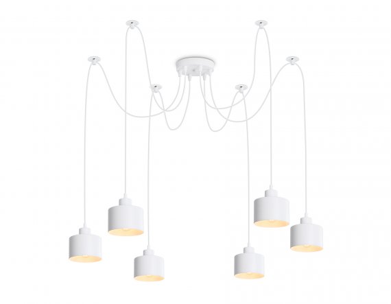 Фотография товара 'Ambrella TR8131 Подвесной светильник в стиле лофт E27*6 max 40W D700*800'