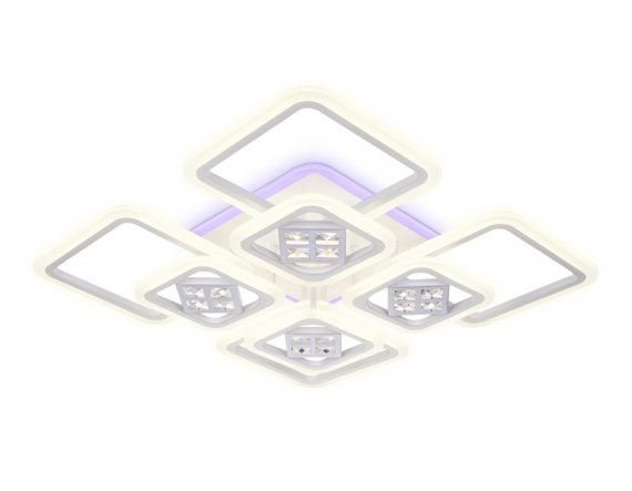 Фотография товара 'Ambrella FA289 Потолочный светодиодный светильник с пультом 820*820*120'