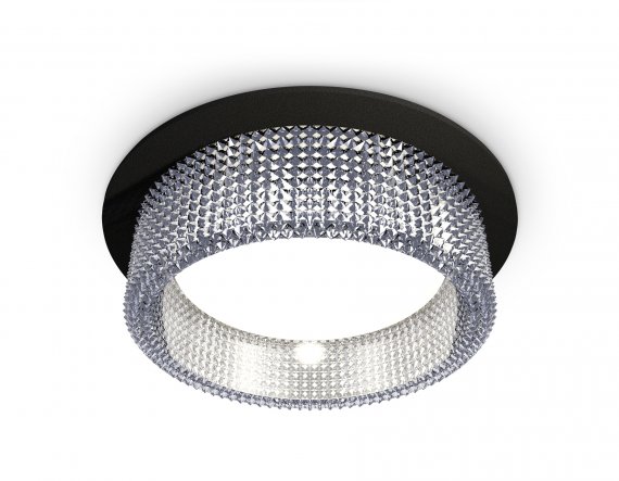 Фотография товара 'Ambrella XC8051030 Комплект встраиваемого светильника SBK/CL'