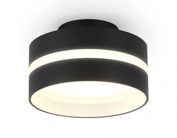 Фотография товара 'Ambrella TN5421 Светильник накладной SBK/FR черный песок/белый'