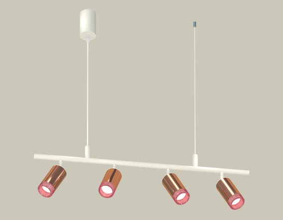 Фотография товара 'Ambrella XB9001350 Комплект подвесного поворотного светильника с композитным хрусталем'