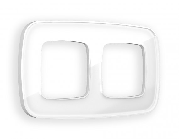 Фотография товара 'Ambrella OF640102 Рамка OMEGA Coint (Белый Стекло органическое) 2-ая'