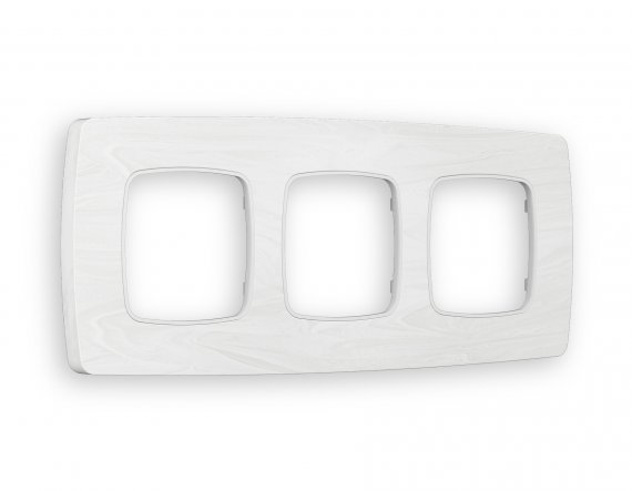 Фотография товара 'Ambrella OF940103 Рамка OMEGA Opera (Белый мрамор) 3-ая'