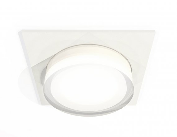 Фотография товара 'Ambrella XC7631043 Комплект встраиваемого светильника с акрилом SWH/FR/CL'