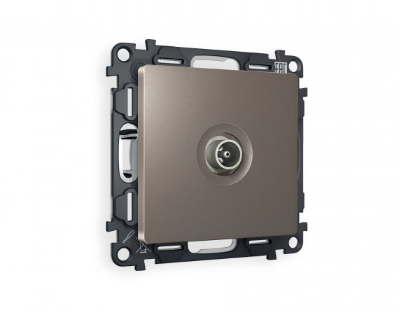 Фотография товара 'Ambrella MA643010 Комплект механизма TV розетки оконечной ALFA'