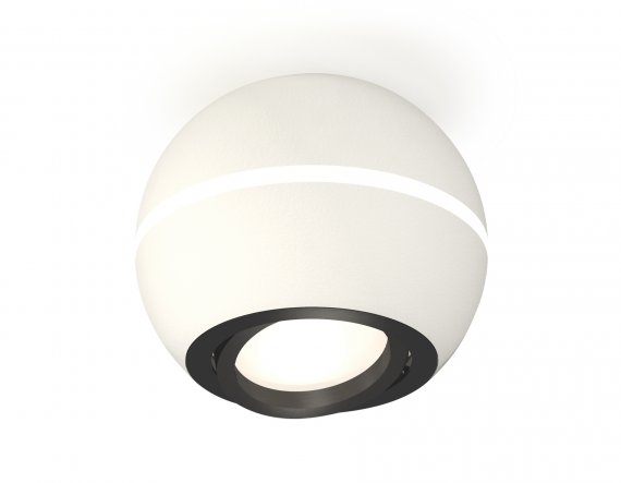 Фотография товара 'Ambrella XS1101021 Комплект накладного светильника SWH/PBK'