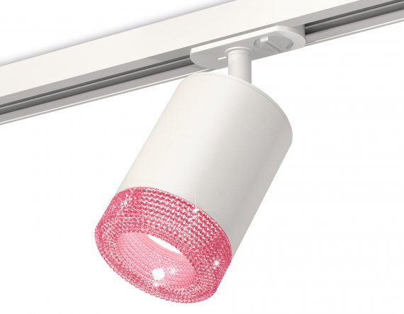 Фотография товара 'Ambrella XT7421010 Комплект трекового светильника с композитным хрусталем SWH/PI'