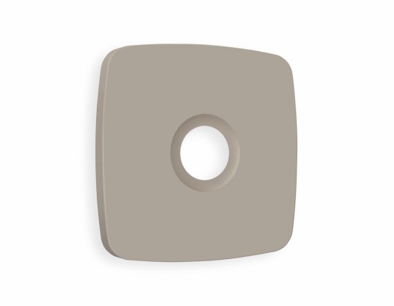 Фотография товара 'Ambrella OP3730 Лицевая панель OMEGA (Серо-бежевый матовый) для TV розетки'