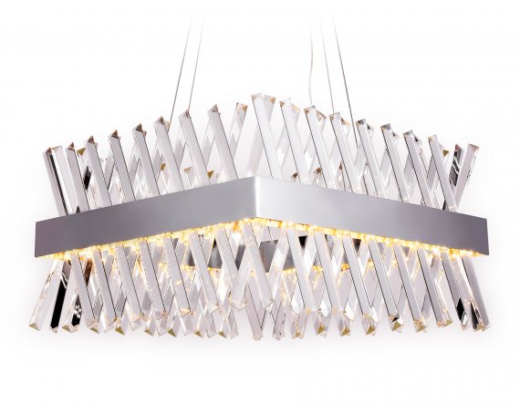 Фотография товара 'Ambrella TR5315 Хрустальный подвесной светодиодный светильник 144W 500*500*750 (Без ПДУ)'