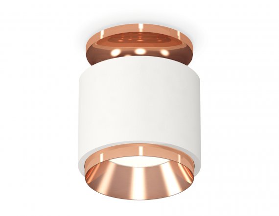 Фотография товара 'Ambrella XS7510140 Комплект накладного светильника SWH/PPG'