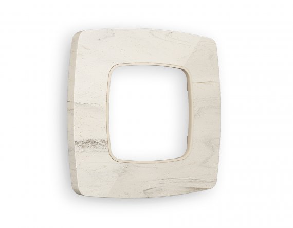 Фотография товара 'Ambrella OF940601 Рамка OMEGA Opera (Серо-бежевый мрамор) 1-ая'