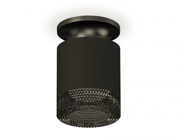 Фотография товара 'Ambrella XS7402064 Комплект накладного светильника с композитным хрусталем SBK/PBK/BK'