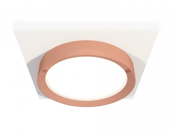 Фотография товара 'Ambrella XC8061006 Комплект встраиваемого светильника SWH/PPG'