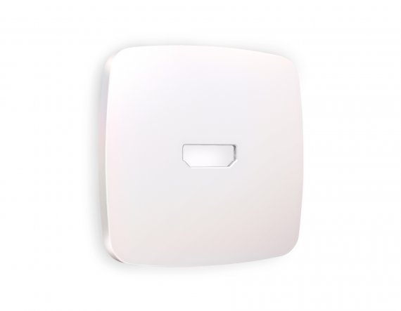 Фотография товара 'Ambrella OP2140 Лицевая панель OMEGA (Жемчуг) для HDMI розетки'