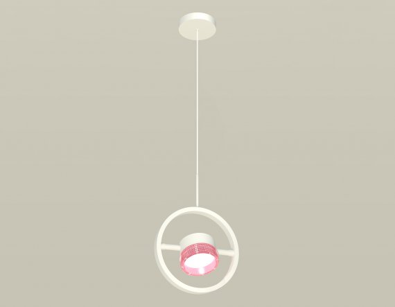 Фотография товара 'Ambrella XB9111151 Комплект подвесного поворотного светильника с композитным хрусталем'