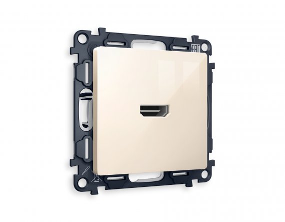 Фотография товара 'Ambrella MA314010 Комплект механизма розетки HDMI 2.0 ALFA'