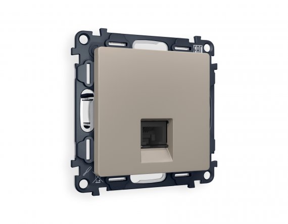 Фотография товара 'Ambrella MA372010 Комплект механизма компьютерной розетки ALFA'