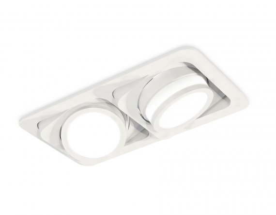 Фотография товара 'Ambrella XC7663081 Комплект встраиваемого поворотного светильника SWH/FR'