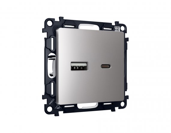 Фотография товара 'Ambrella MA511010 Комплект механизма розетки ALFA'