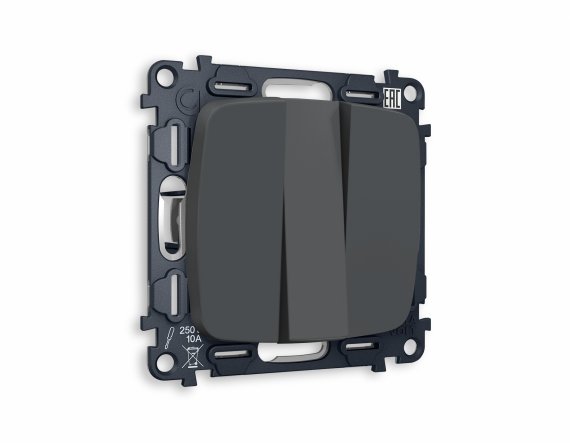 Фотография товара 'Ambrella MO905010 Комплект механизма 3-клавишного выключателя OMEGA'