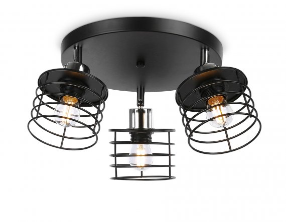 Фотография товара 'Ambrella TR8092 Потолочный светильник в стиле лофт E27*3 max 40W D372*190'
