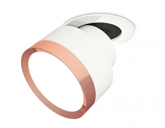 Фотография товара 'Ambrella XM8101504 Комплект встраиваемого поворотного светильника SWH/PPG'