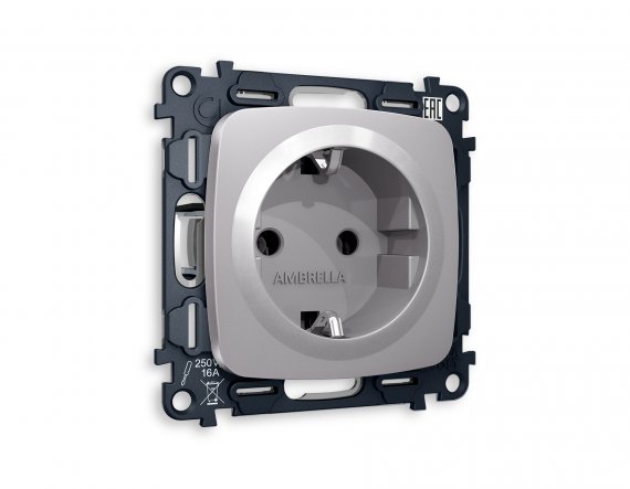 Фотография товара 'Ambrella MO506010 Комплект механизма электрической розетки OMEGA'
