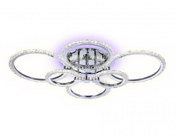 Фотография товара 'Ambrella FA413 Потолочный светодиодный светильник с пультом 132W 840*600*120'