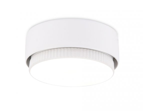 Фотография товара 'Ambrella G102 WH Накладной точечный светильник белый GX53 D82*25'