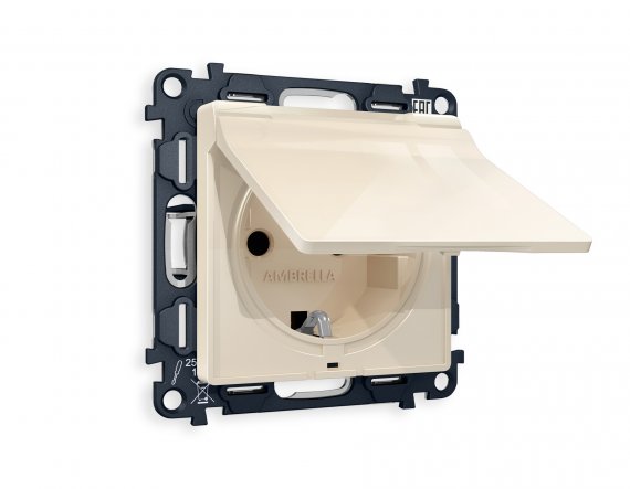 Фотография товара 'Ambrella MA308010 Комплект механизма электрической розетки ALFA'