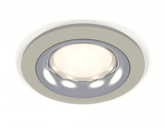 Фотография товара 'Ambrella XC7623003 Комплект встраиваемого светильника SGR/PSL'