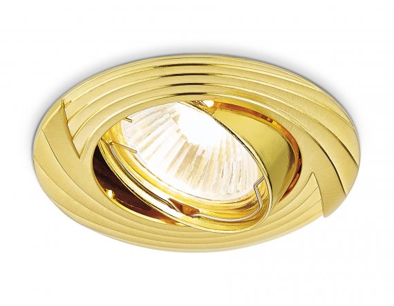 Фотография товара 'Ambrella Встраиваемый точечный светильник золото MR16'