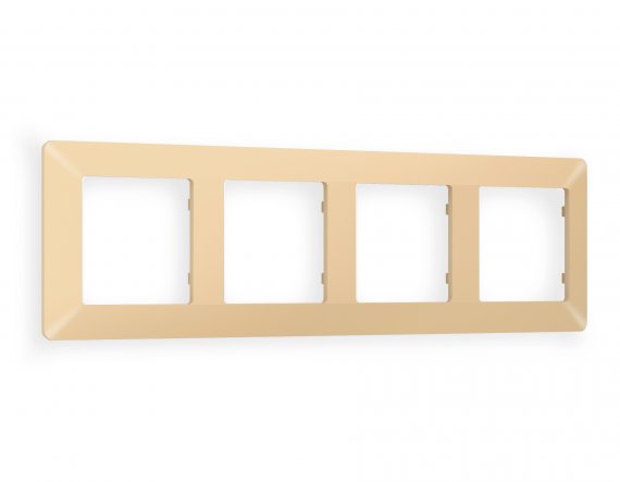 Фотография товара 'Ambrella AF110604 Рамка ALFA Line (Шампань) 4-ая'