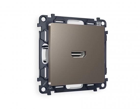 Фотография товара 'Ambrella MA644010 Комплект механизма розетки HDMI 2.0 ALFA'