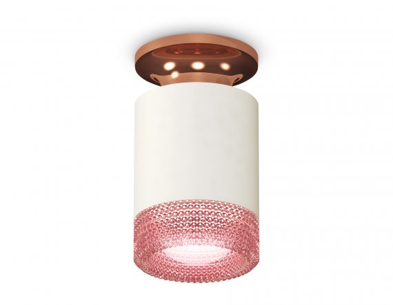 Фотография товара 'Ambrella XS6301202 Комплект накладного светильника SWH/PPG/PI'