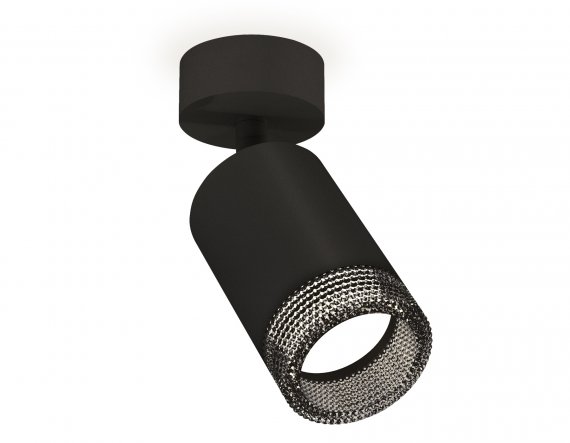 Фотография товара 'Ambrella XM6313002 Комплект накладного поворотного светильника SBK/BK'