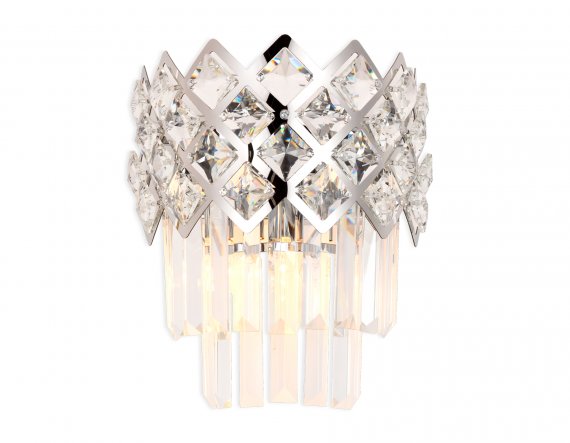 Фотография товара 'Ambrella TR5282 Настенный светильник с хрусталем E14/2 max 40W 280*220*150'