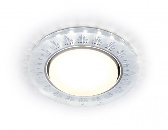 Фотография товара 'Ambrella G222 Встраиваемый точечный светильник с LED подсветкой GX53+3W'