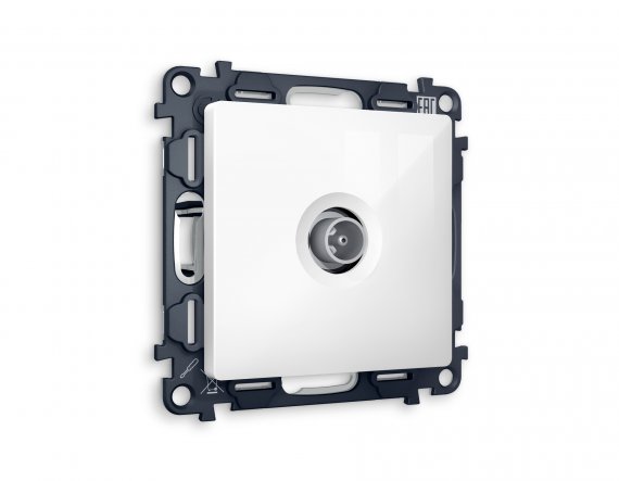 Фотография товара 'Ambrella MA113030 Комплект механизма TV розетки проходной ALFA'