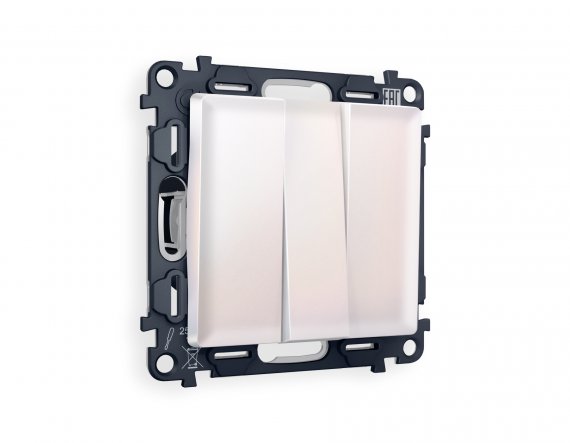 Фотография товара 'Ambrella MA205010 Комплект механизма 3-клавишного выключателя ALFA'