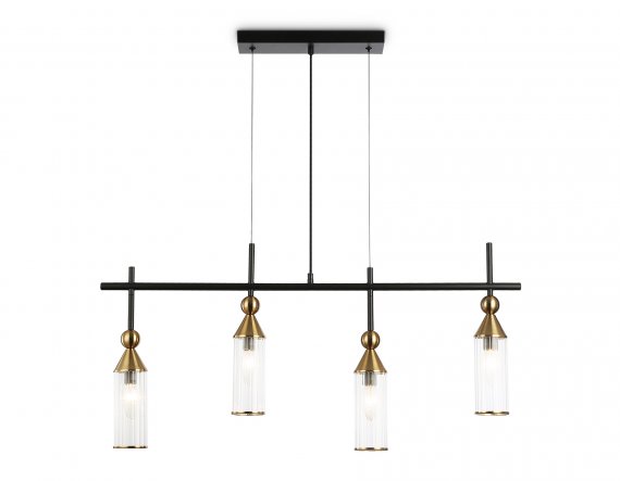 Фотография товара 'Ambrella LH55254 Светильник подвесной E14*4 max 40W 845*65*1150'