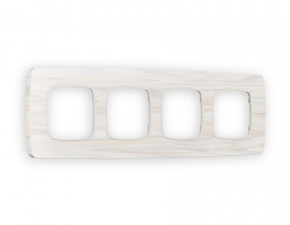 Фотография товара 'Ambrella OF940304 Рамка OMEGA Opera (Бежевый мрамор) 4-ая'