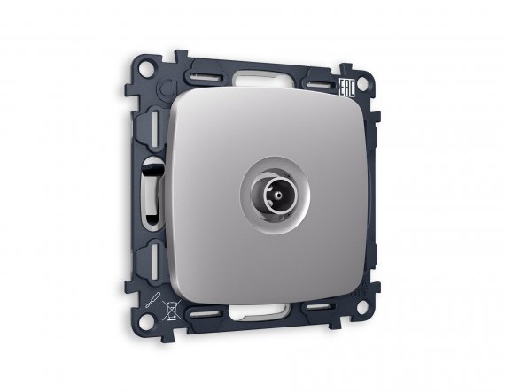 Фотография товара 'Ambrella MO513010 Комплект механизма TV розетки оконечной OMEGA'