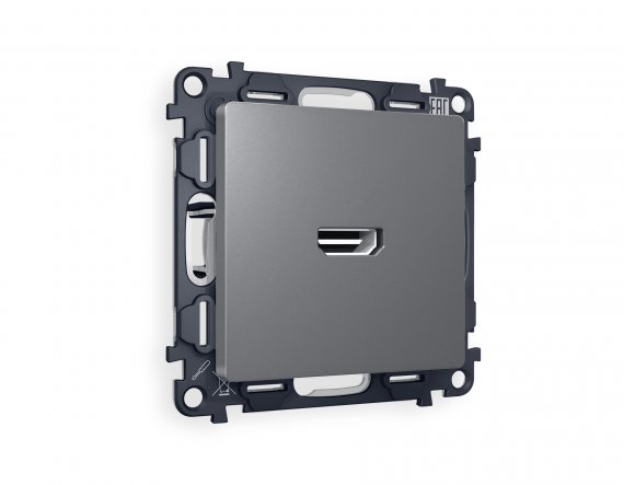 Фотография товара 'Ambrella MA664010 Комплект механизма розетки HDMI 2.0 ALFA'