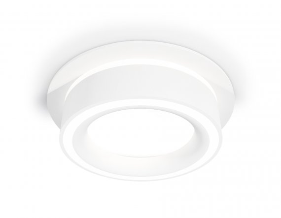 Фотография товара 'Ambrella XC8050018 Комплект встраиваемого светильника SWH/FR'